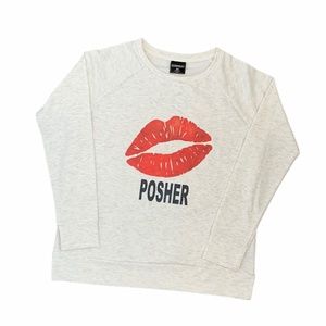 🛍HOST PICK🛍 NWOT Posher Oversied Sweatshirt